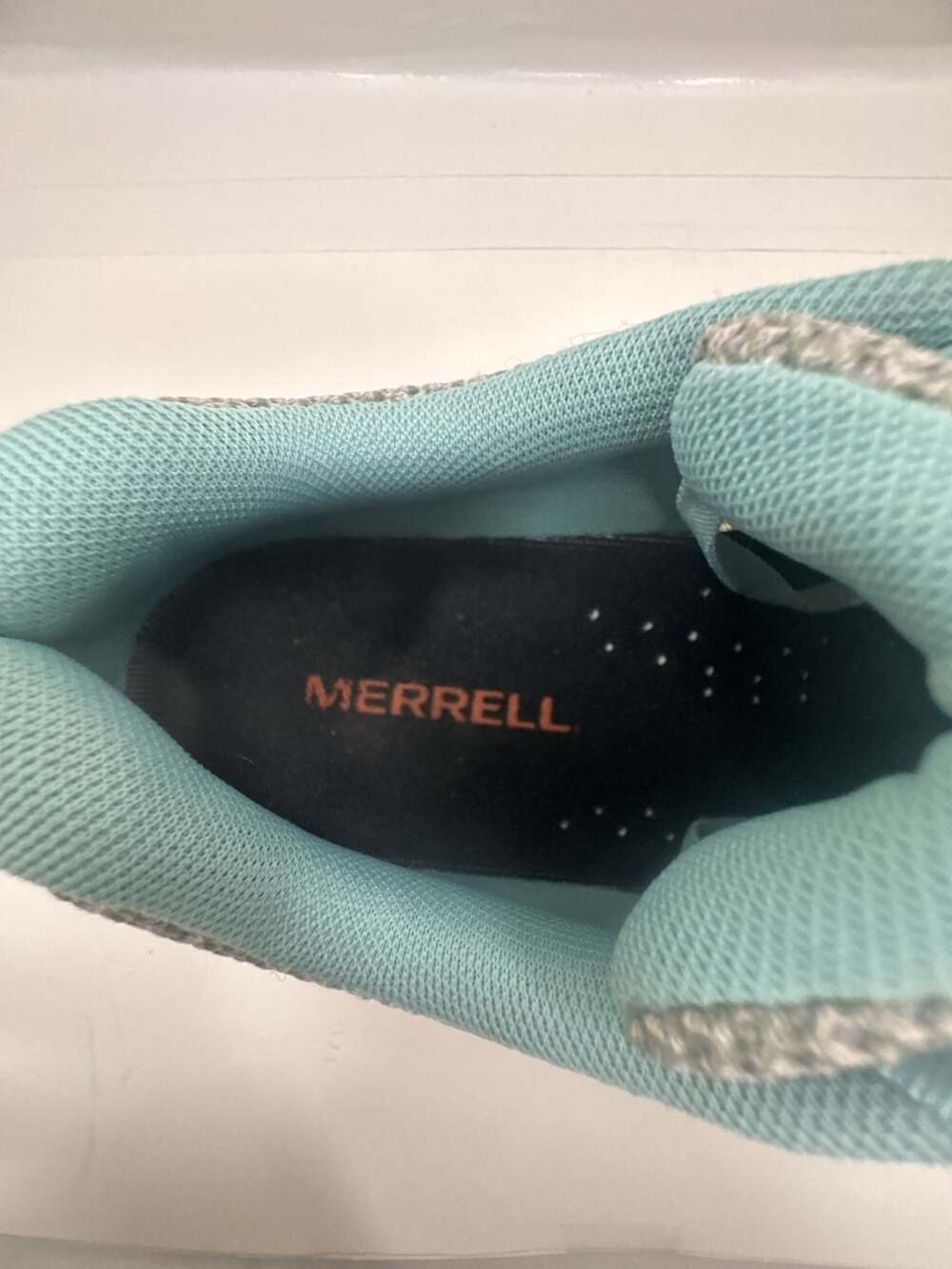 Merrell Women's Mix Master 3 J77668 Gray and Blue Trail Running Shoes - Picture 3 of 5